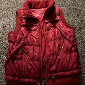 Calvin Klein Kids Red Puffer Vest